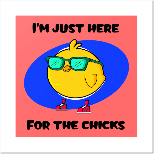Chick Magnet Wall Art by Art by Nabes
